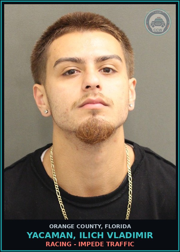 Booking mugshot of YACAMAN, ILICH VLADIMIR in Orange County