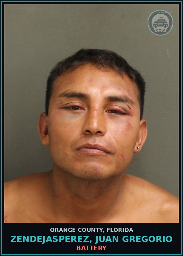 Booking mugshot of ZENDEJASPEREZ, JUAN GREGORIO in Orange County