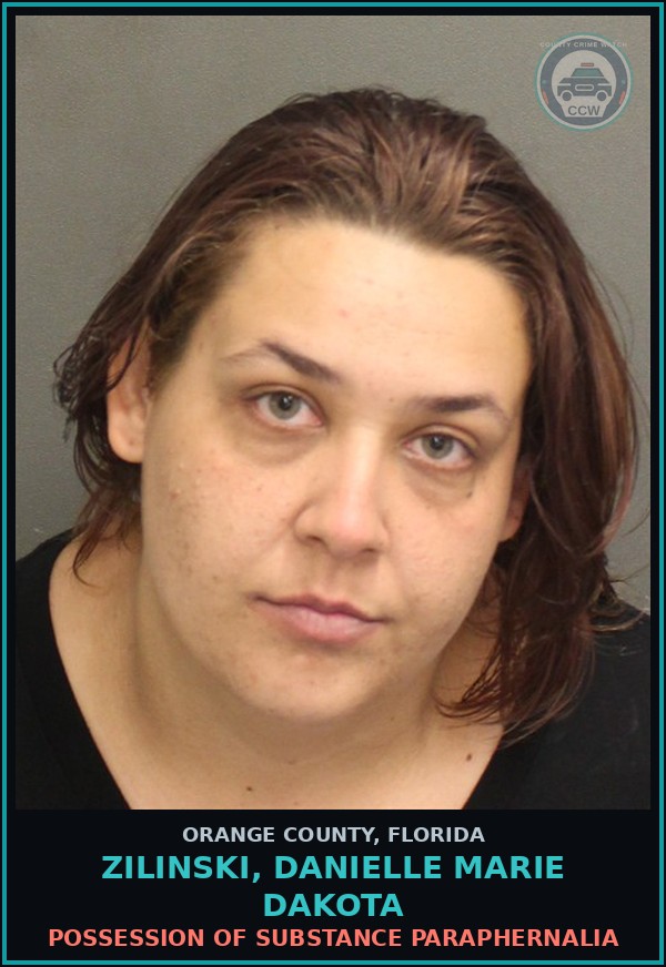 Booking mugshot of ZILINSKI, DANIELLE MARIE DAKOTA in Orange County