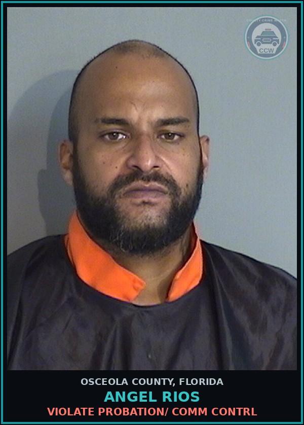 Booking mugshot of ANGEL RIOS in Osceola County