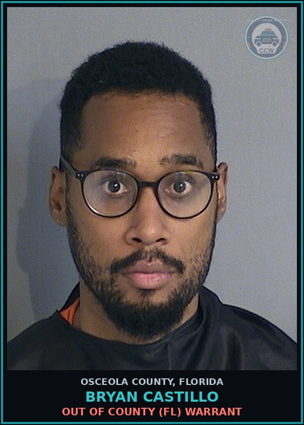Booking mugshot of BRYAN CASTILLO in Osceola County