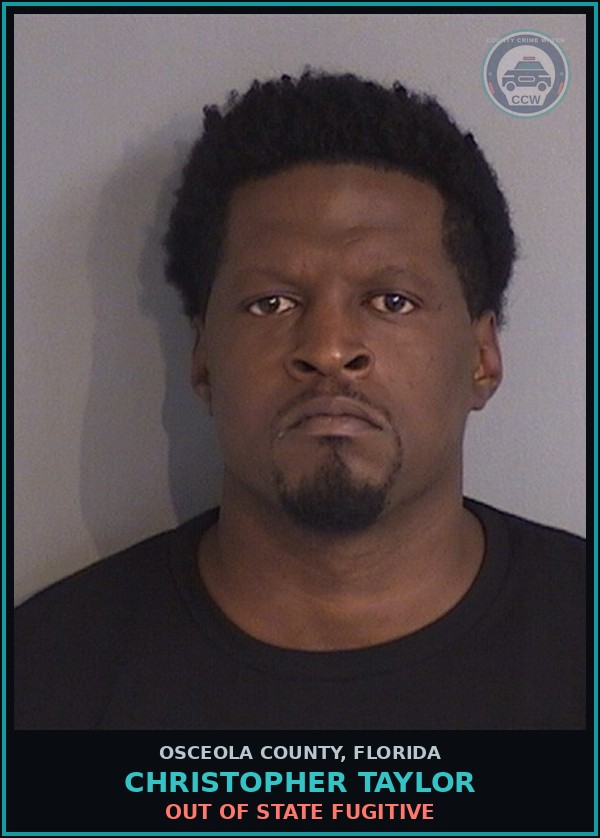 Booking mugshot of CHRISTOPHER TAYLOR in Osceola County