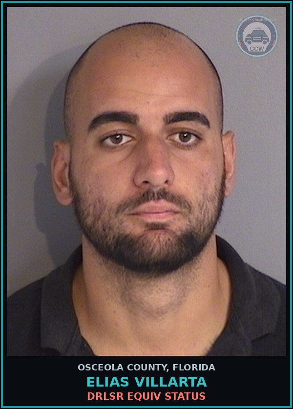 Booking mugshot of ELIAS VILLARTA in Osceola County