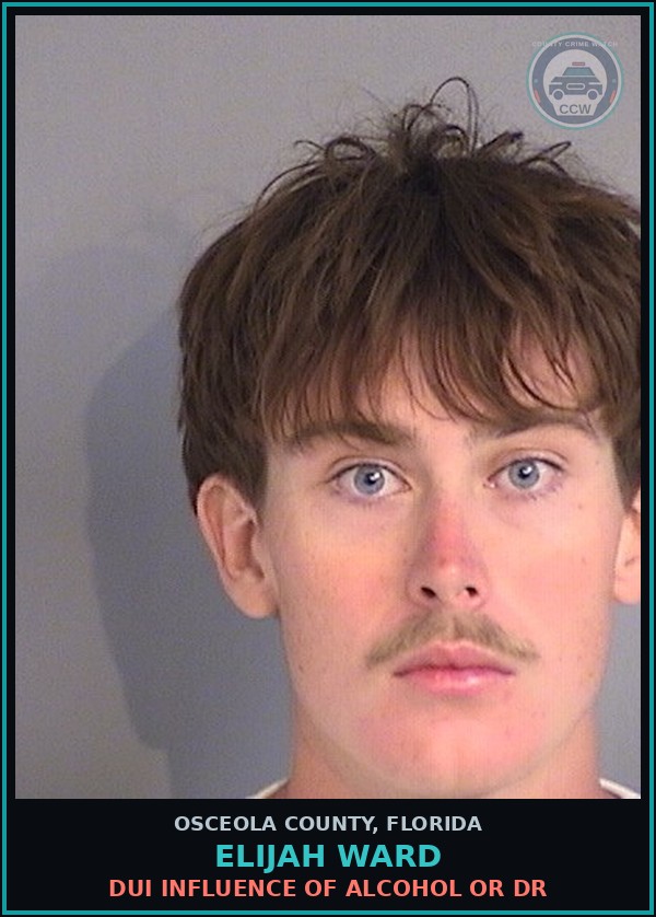 Booking mugshot of ELIJAH WARD in Osceola County