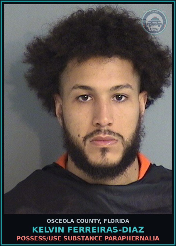 Booking mugshot of KELVIN FERREIRAS-DIAZ in Osceola County