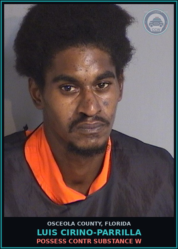 Booking mugshot of LUIS CIRINO-PARRILLA in Osceola County