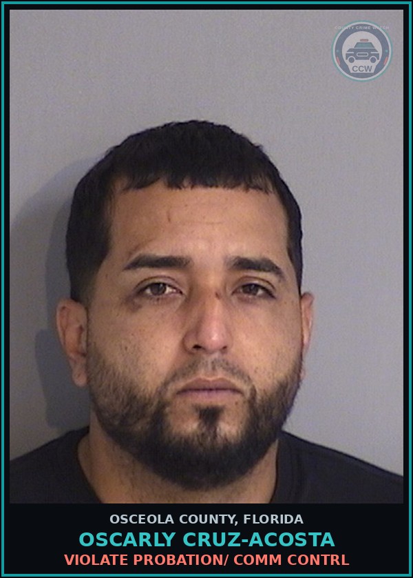 Booking mugshot of OSCARLY CRUZ-ACOSTA in Osceola County