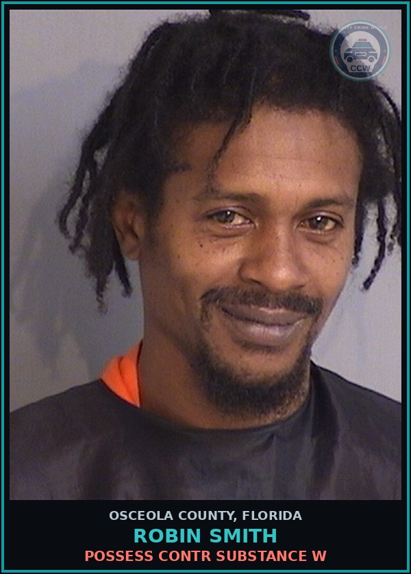 Booking mugshot of ROBIN SMITH in Osceola County