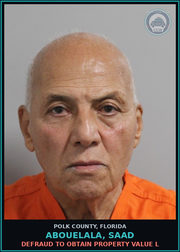 Booking mugshot of ABOUELALA, SAAD in Polk County
