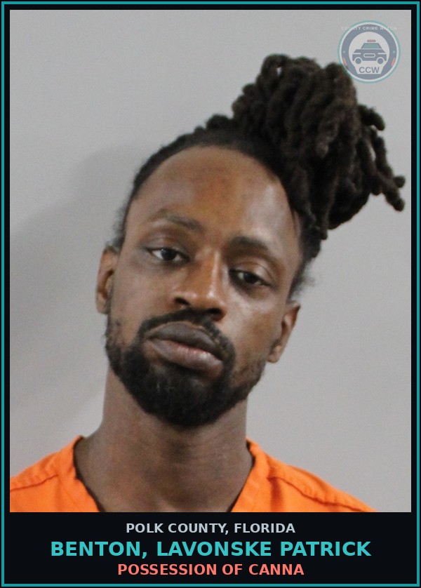 Booking mugshot of BENTON, LAVONSKE PATRICK in Polk County