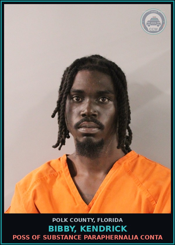 Booking mugshot of BIBBY, KENDRICK in Polk County