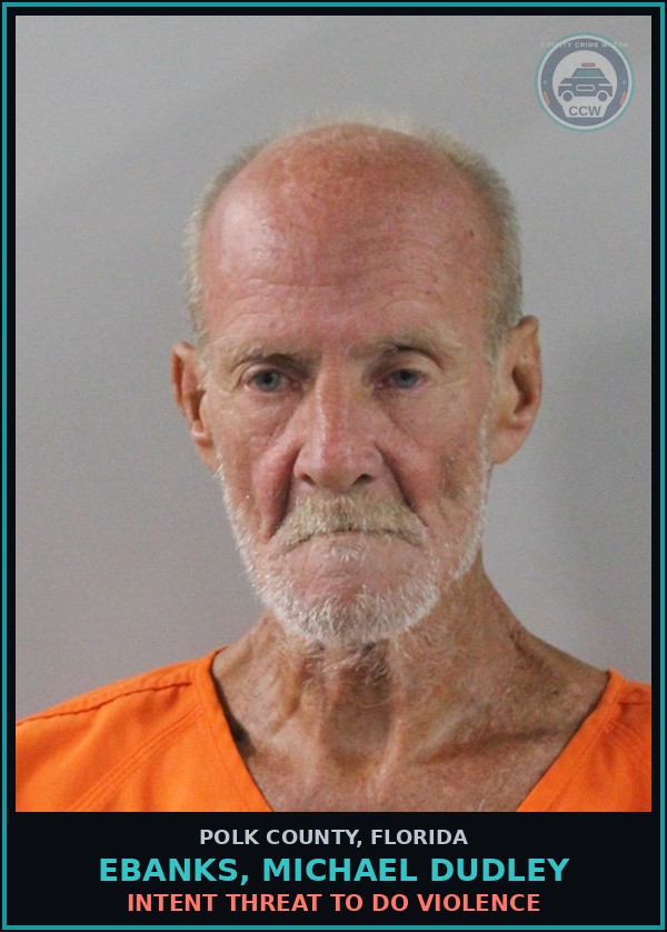 Booking mugshot of EBANKS, MICHAEL DUDLEY in Polk County