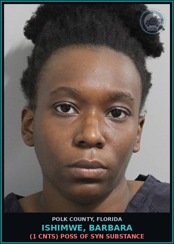 Booking mugshot of ISHIMWE, BARBARA in Polk County