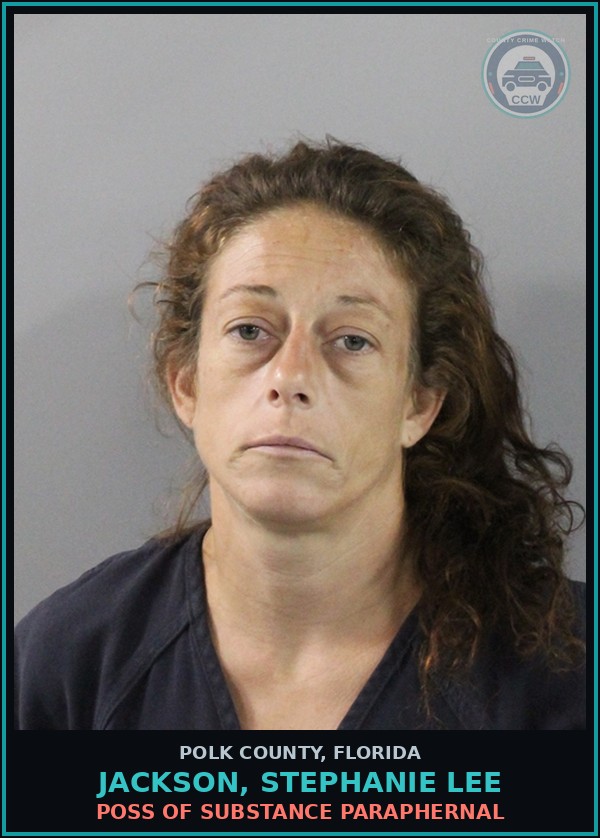 Booking mugshot of JACKSON, STEPHANIE LEE in Polk County