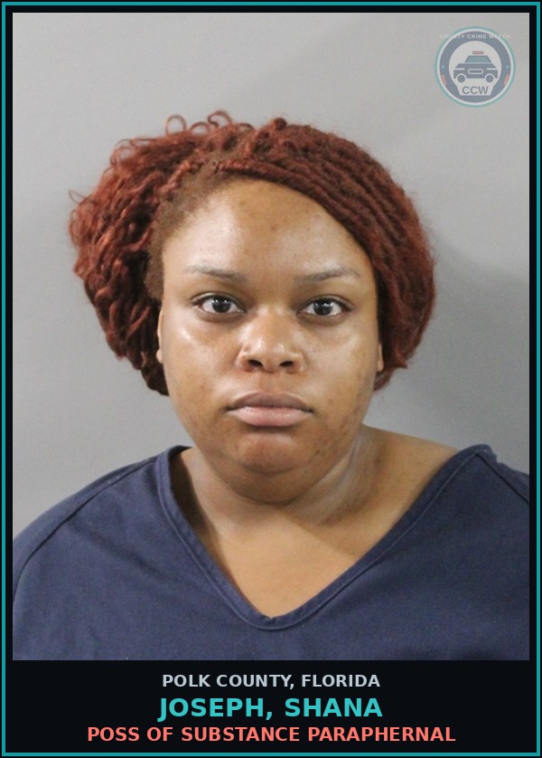 Booking mugshot of JOSEPH, SHANA in Polk County