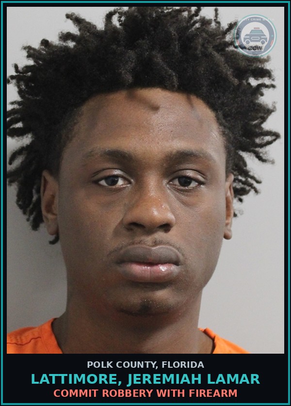 Booking mugshot of LATTIMORE, JEREMIAH LAMAR in Polk County