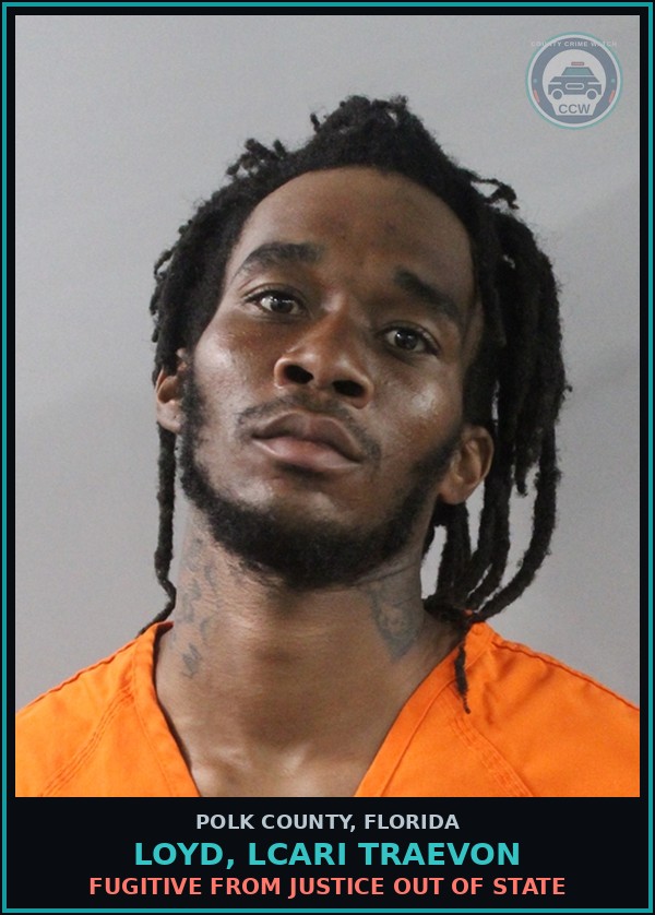 Booking mugshot of LOYD, LCARI TRAEVON in Polk County