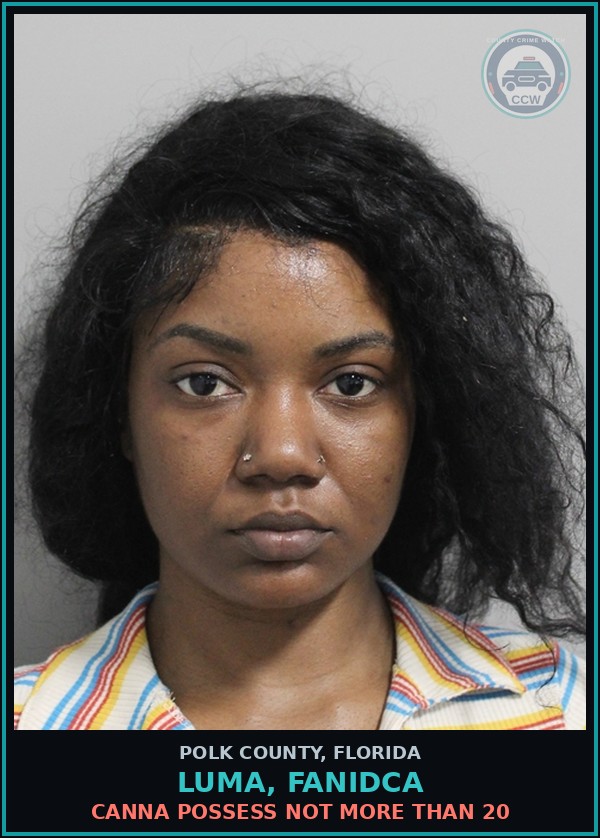 Booking mugshot of LUMA, FANIDCA in Polk County