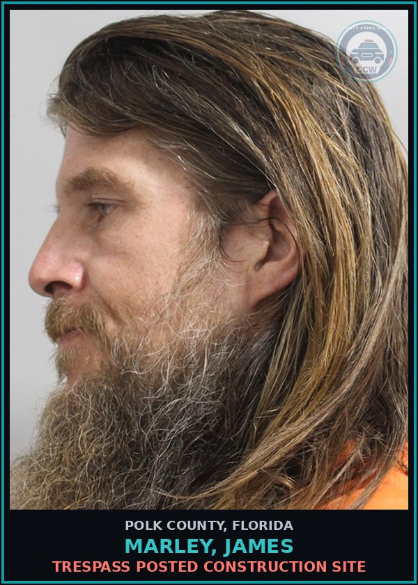 Booking mugshot of MARLEY, JAMES in Polk County