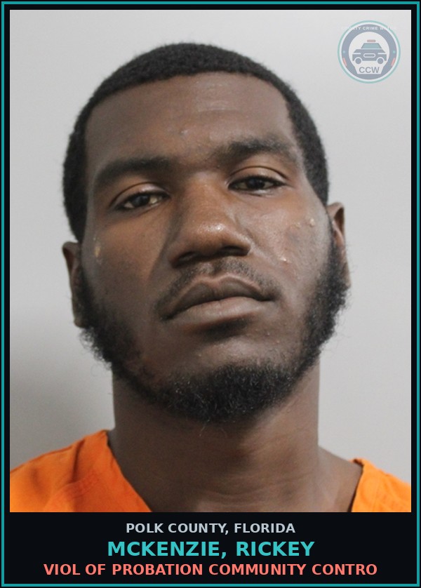 Booking mugshot of MCKENZIE, RICKEY in Polk County