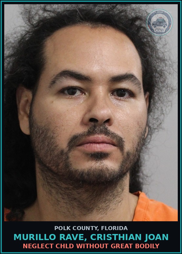 Booking mugshot of MURILLO RAVE, CRISTHIAN JOAN in Polk County