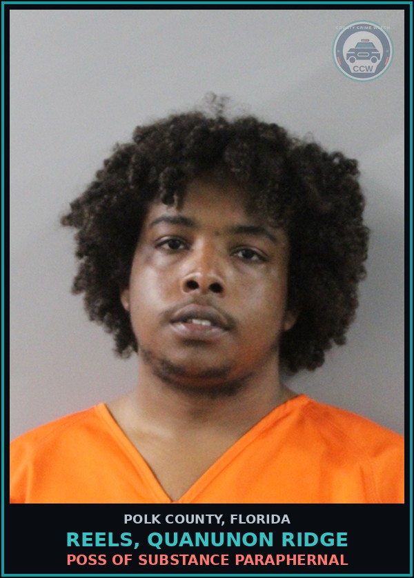 Booking mugshot of REELS, QUANUNON RIDGE in Polk County