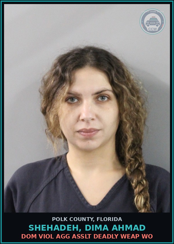Booking mugshot of SHEHADEH, DIMA AHMAD in Polk County