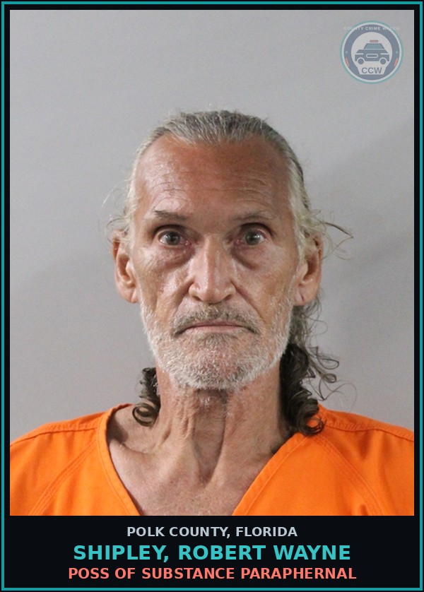 Booking mugshot of SHIPLEY, ROBERT WAYNE in Polk County