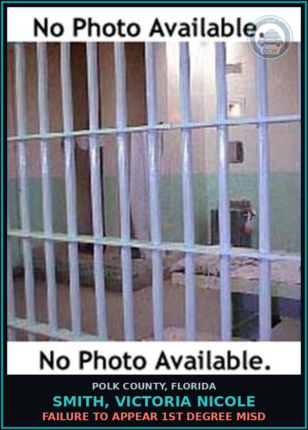 Booking mugshot of SMITH, VICTORIA NICOLE in Polk County