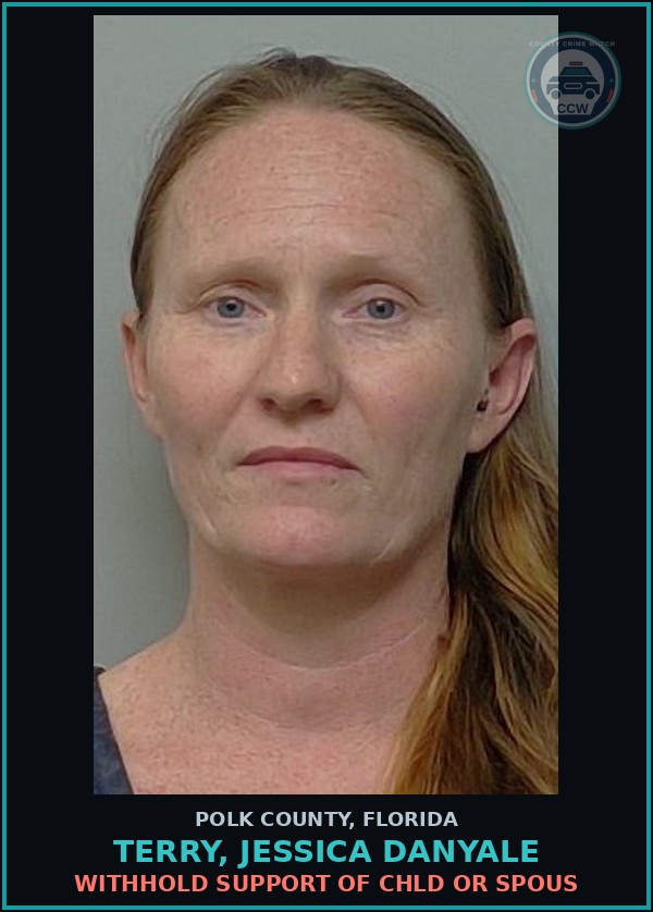 Booking mugshot of TERRY, JESSICA DANYALE in Polk County