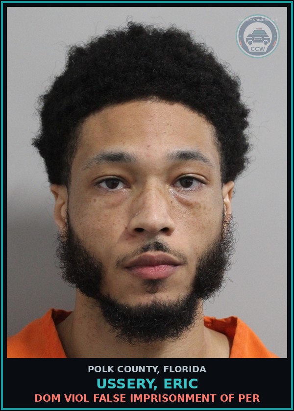 Booking mugshot of USSERY, ERIC in Polk County