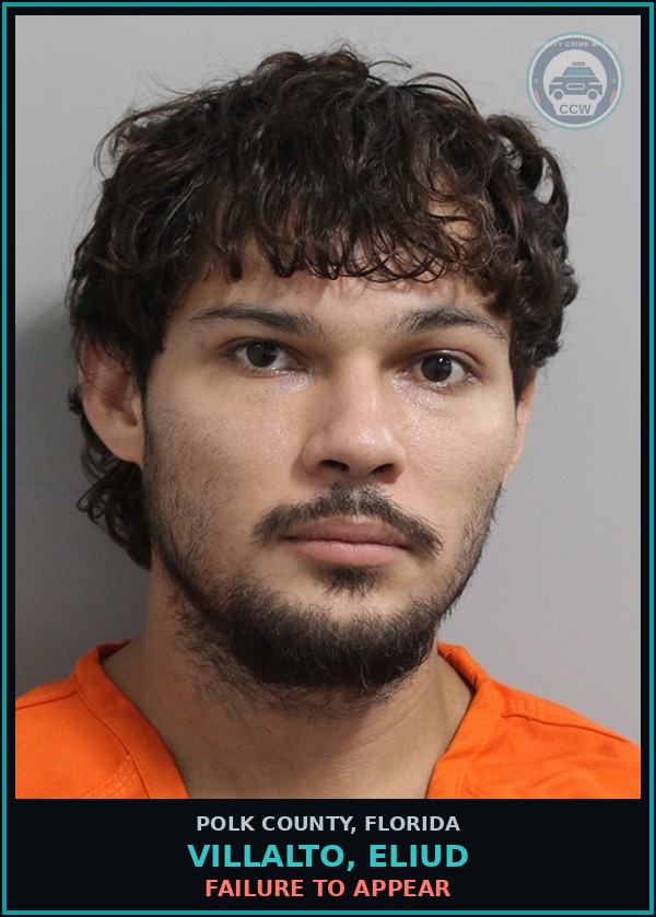Booking mugshot of VILLALTO, ELIUD in Polk County