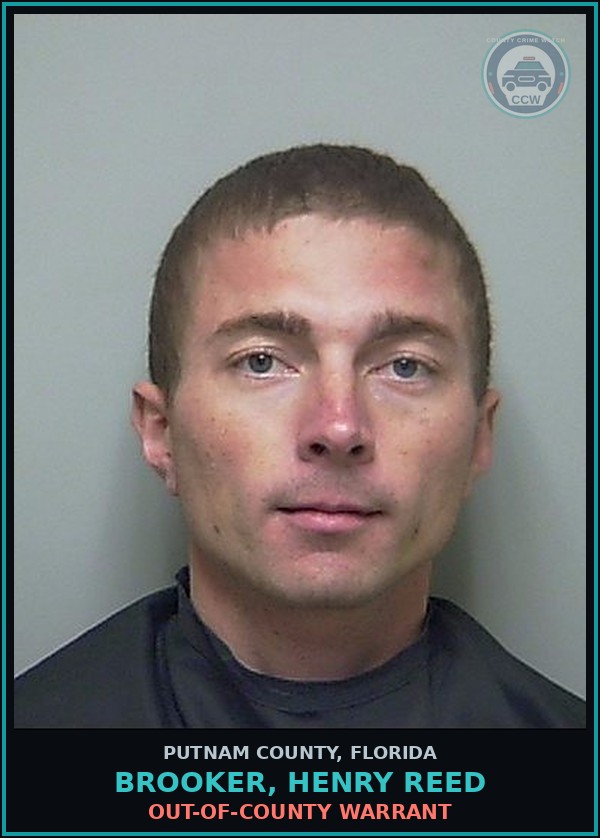 Booking mugshot of BROOKER, HENRY REED in Putnam County