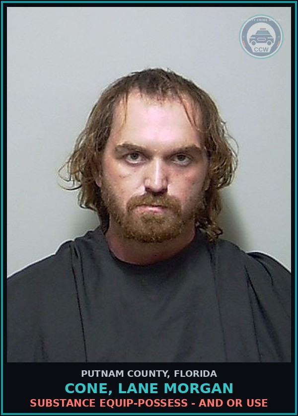 Booking mugshot of CONE, LANE MORGAN in Putnam County