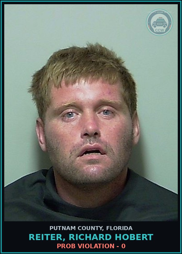 Booking mugshot of REITER, RICHARD HOBERT in Putnam County
