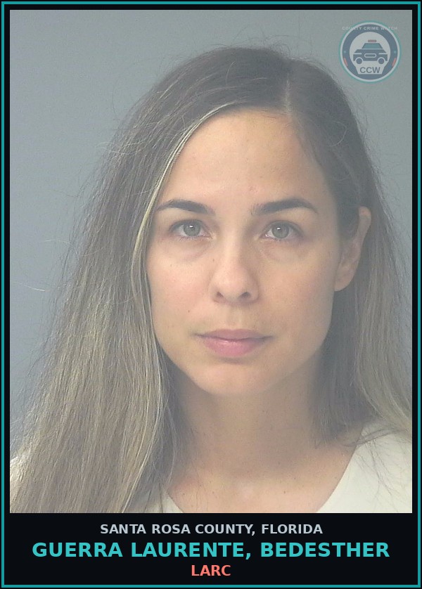 Booking mugshot of GUERRA LAURENTE, BEDESTHER in Santa Rosa County
