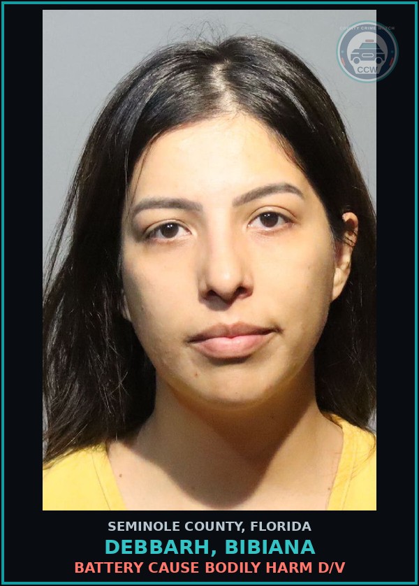 Booking mugshot of DEBBARH, BIBIANA in Seminole County