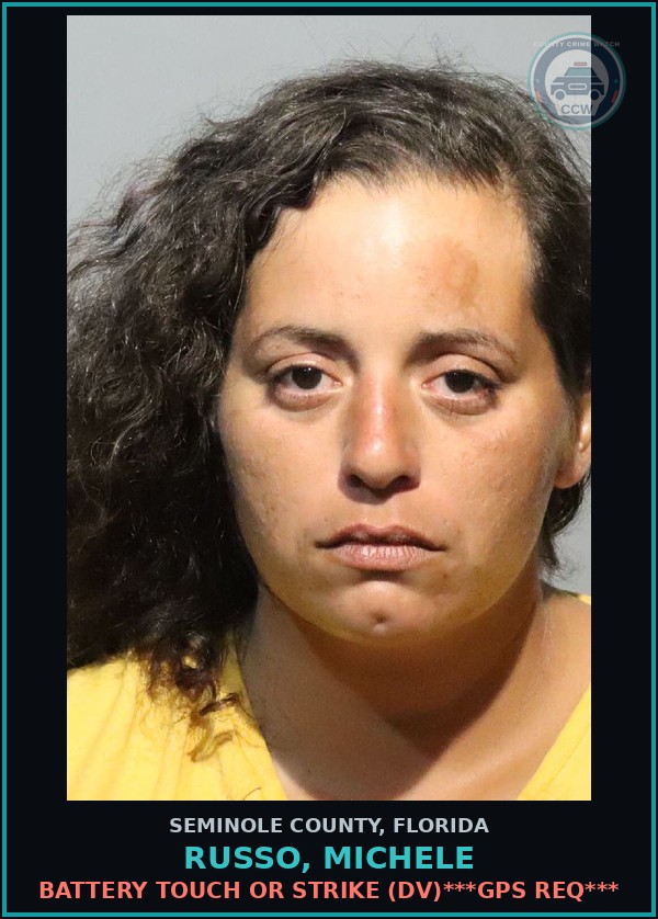 Booking mugshot of RUSSO, MICHELE in Seminole County