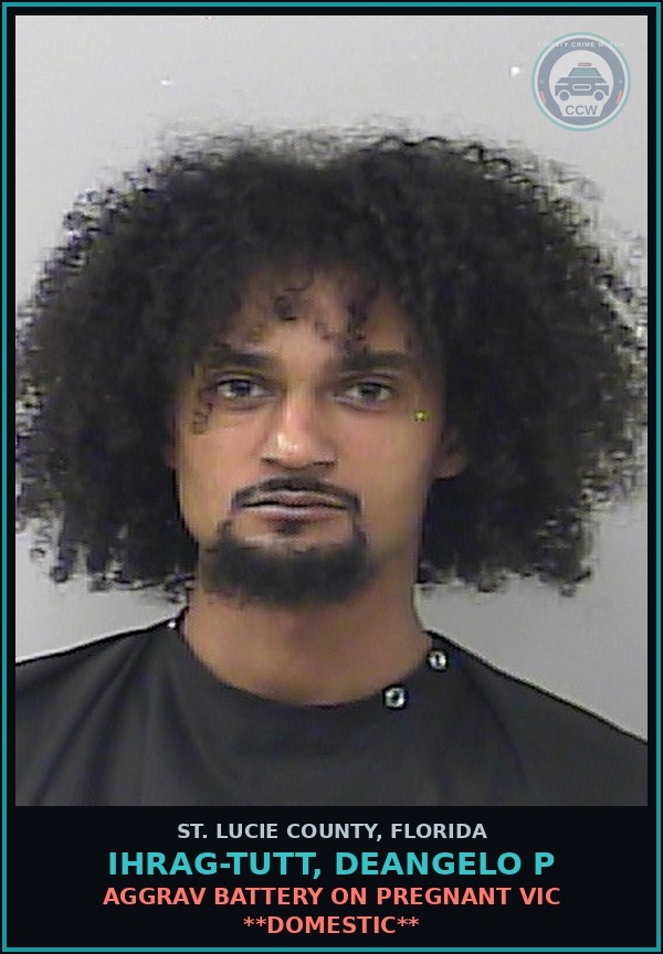 Booking mugshot of Ihrag-tutt, Deangelo P in St. Lucie County