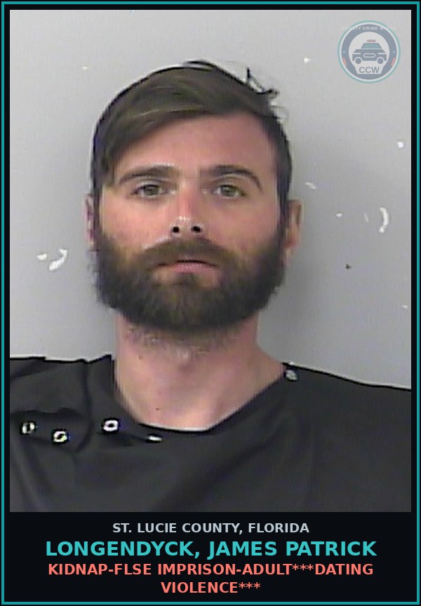 Booking mugshot of Longendyck, James Patrick in St. Lucie County