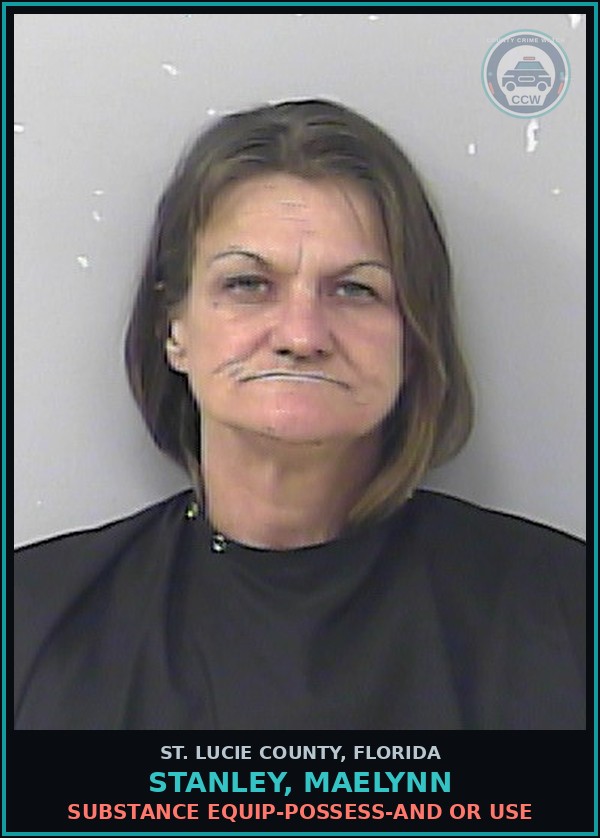Booking mugshot of Stanley, Maelynn in St. Lucie County