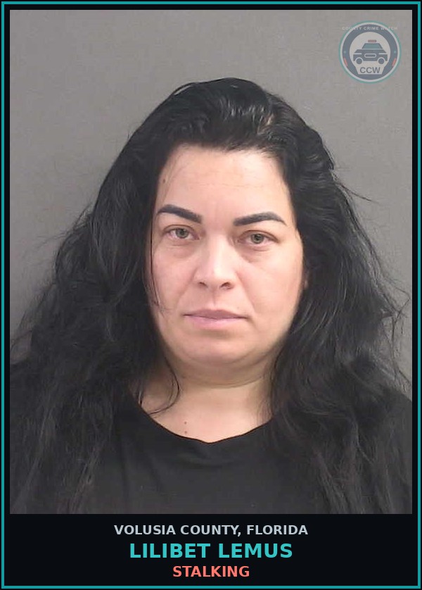 Booking mugshot of LILIBET LEMUS in Volusia County