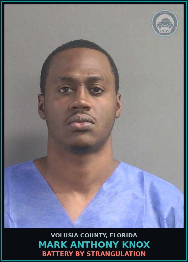 Booking mugshot of MARK ANTHONY KNOX in Volusia County