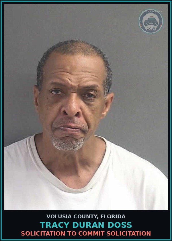 Booking mugshot of TRACY DURAN DOSS in Volusia County
