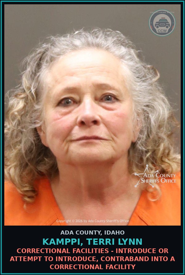 Booking mugshot of Kamppi, Terri Lynn in Ada County