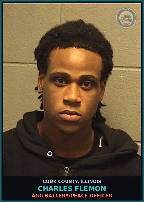 Booking mugshot of CHARLES FLEMON in Cook County