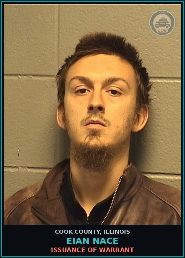 Booking mugshot of EIAN NACE in Cook County