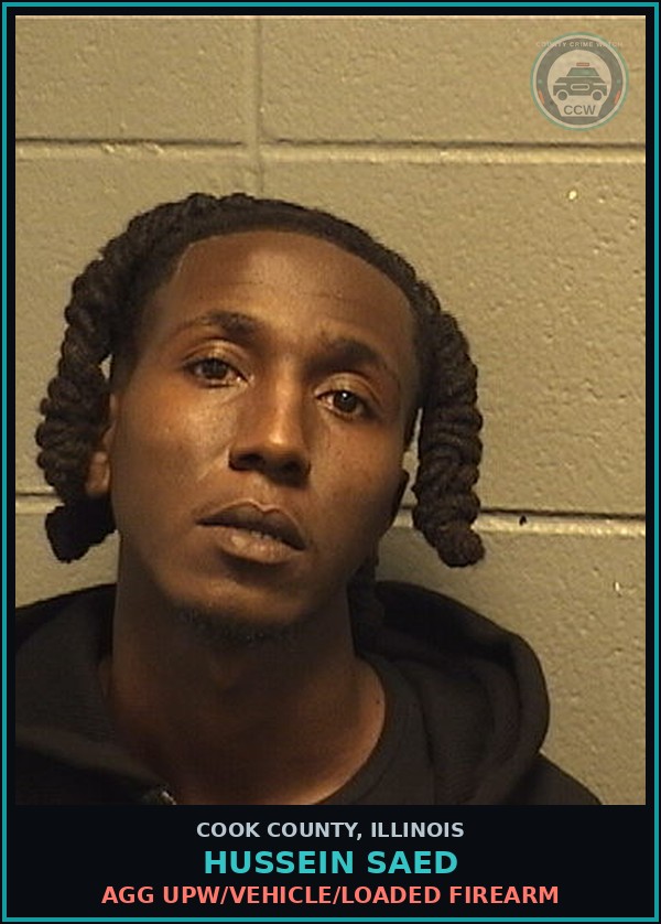 Booking mugshot of HUSSEIN SAED in Cook County