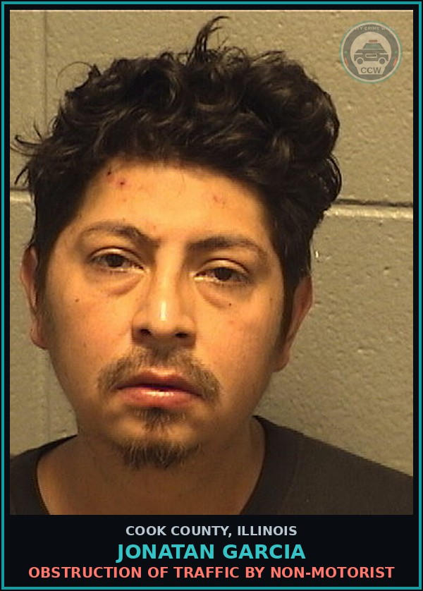 Booking mugshot of JONATAN GARCIA in Cook County