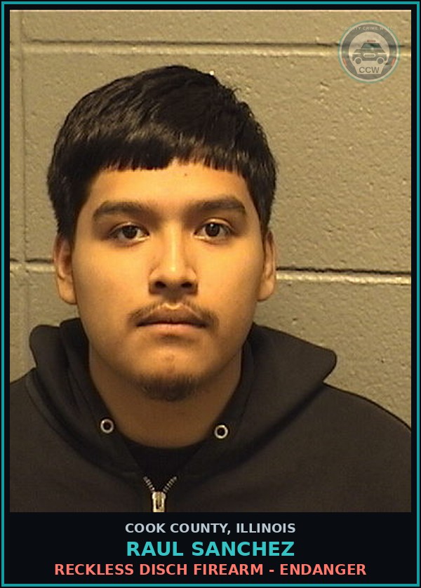 Booking mugshot of RAUL SANCHEZ in Cook County
